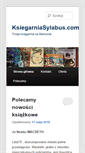 Mobile Screenshot of ksiegarniasylabus.com